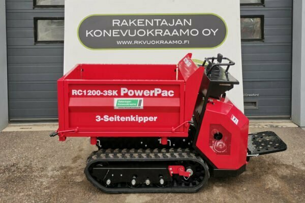 Dumpperi PowerPac RC1200-3SK vuokraus